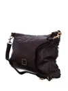 Campomaggi Zip-fastening Leather Shoulder Bag In Purple