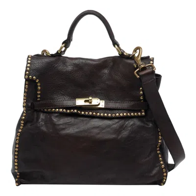 Campomaggi Kura Handbag In Black