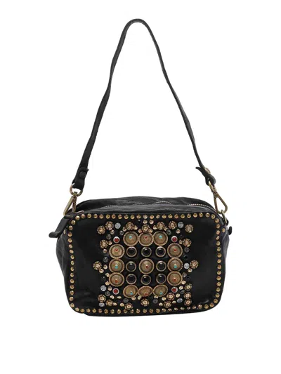 Campomaggi Black Kate Crossbody Bag