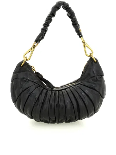 Campomaggi Black Leather Luna