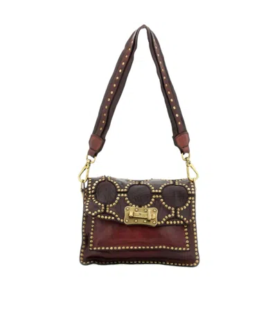 Campomaggi Flap Shoulder Bag In Black