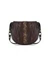 Campomaggi Irene Dark Brown Crossbody Bag In Brown