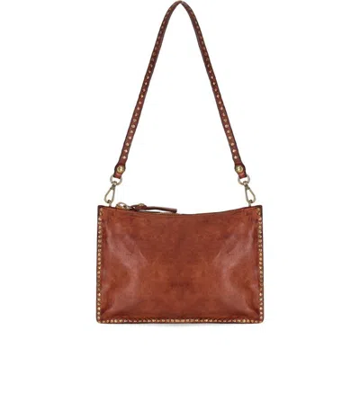 Campomaggi Kura Cognac Crossbody Bag In Brown