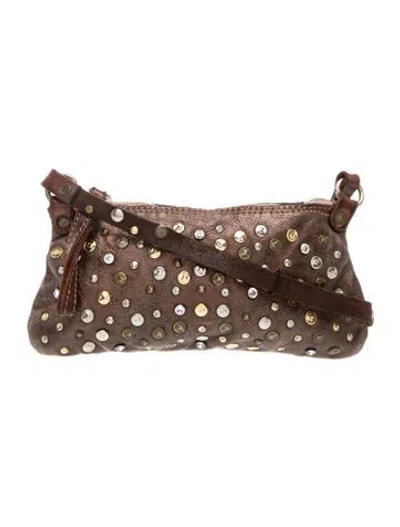 Pre-owned Campomaggi Leather Crossbody Bag In Brown