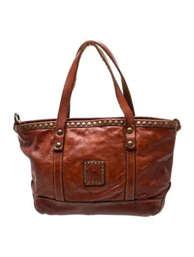 Pre-owned Campomaggi Leather Shoulder Bag In Brown