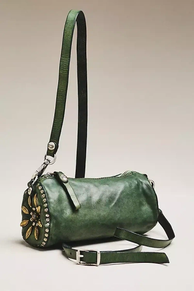 Campomaggi Licia Crossbody Barrel Bag In Green