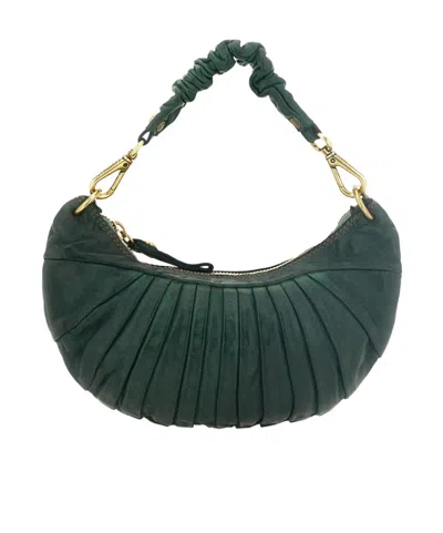 Campomaggi Luna Shoulder Bag In Green