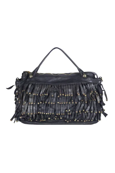 Campomaggi - Medium Bag - 480302 - Dark Grey In Black