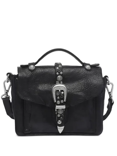 Campomaggi Porzia Stud-embellished Tote Bag In Black