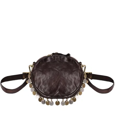Campomaggi Priscilla Dark Brown Crossbody Bag