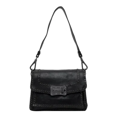 Campomaggi Small Agnese Crossbody Bag In Black