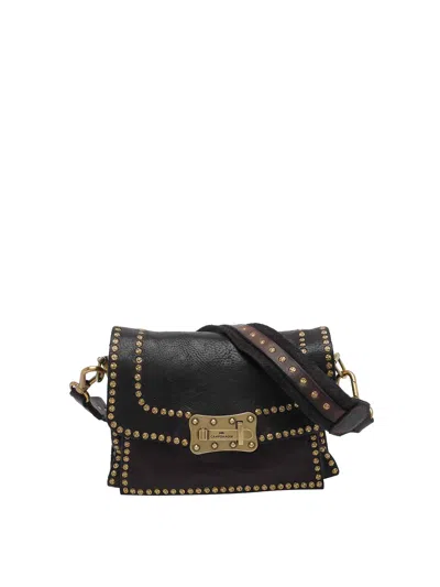 Campomaggi Small Agnese Crossbody Bag In Black