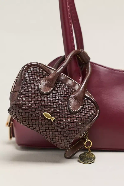 Campomaggi Tania Micro Bag Charm In Brown