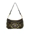 Campomaggi Zippered Shoulder Bag In Black