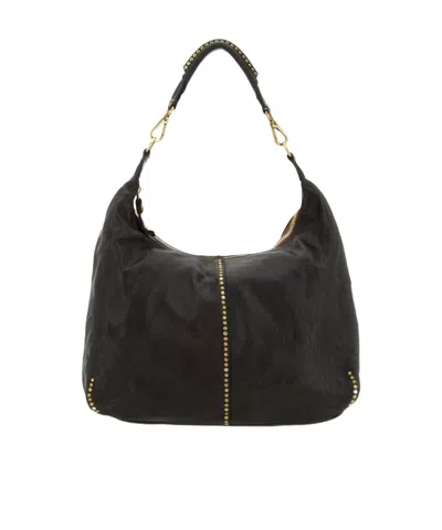 Campomaggi Zippered Shoulder Bag In Brown