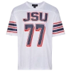Campus Remix Mens  Jackson State University Football Jersey In Navy/red