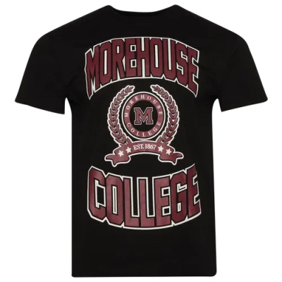 Campus Remix Mens  Morehouse College Vintage Short Sleeve T-shirt In Black/maroon