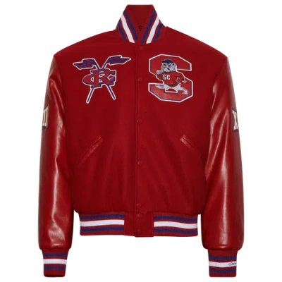 Campus Remix Mens  South Carolina State University Jacket In Red/blue
