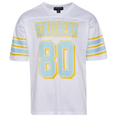 Campus Remix Mens  Southern University Football Jersey In Blue/yellow