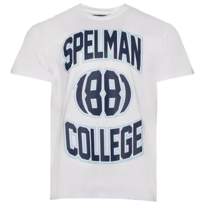 Campus Remix Mens  Spelman College Vintage Short Sleeve T-shirt In Blue