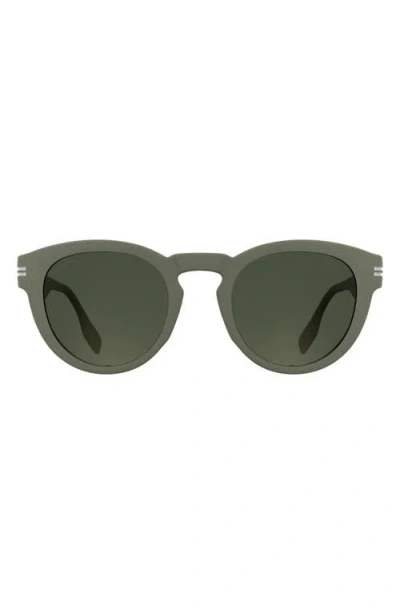 Canada Goose 51mm Polarized Oval Sunglasses In Matte Sand