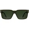 Canada Goose 59mm Modified Rectangular Sunglasses In Matte Khaki