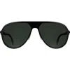 Canada Goose 60mm Aviator Sunglasses In Black