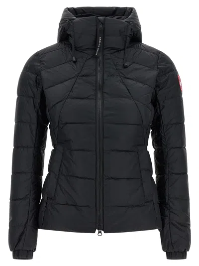 Canada Goose Abbott Down Jacket In Black