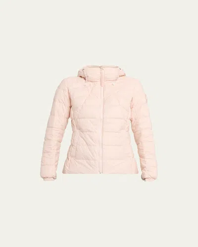 Canada Goose Abbott Hooded 625 Fill Power Down Jacket In Pink