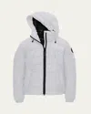 Canada Goose Abbott Hoody Black Label In North Star White