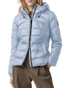 Canada Goose Abbott Hoody Packable Down Jacket In Dawn Blue