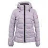 Canada Goose Abbott Packable Down Hoodie In Pastel Purple Nylon In Purple