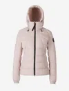 Canada Goose Clair Hooded Puffer Coat In High Collar With Hood
