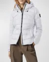 Canada Goose Abbott Quilted Down Hoodie Jacket In North Star White