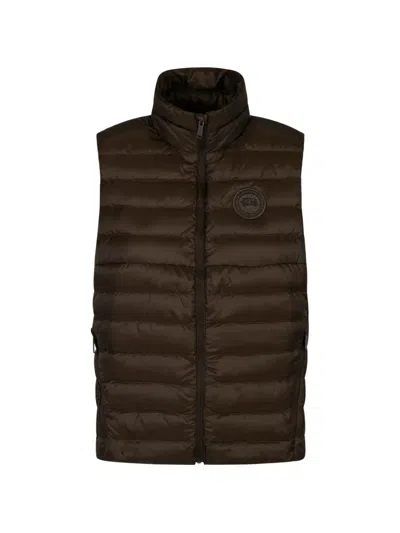 Canada Goose Aethera Quilted Gilet In Brown