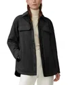 Canada Goose Albany Quilted Shirt Jacket In Black