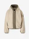Canada Goose Alberni Fleece Jacket In Neutral