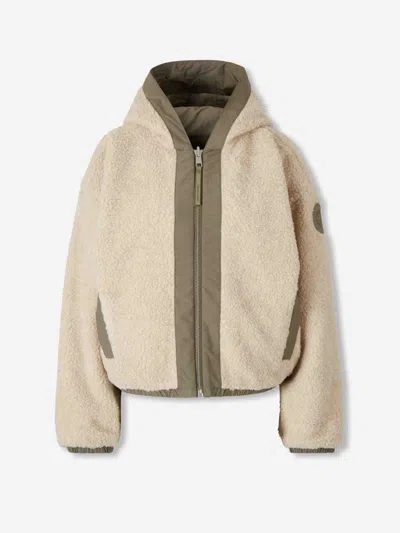 Canada Goose Alberni Fleece Jacket In Neutral