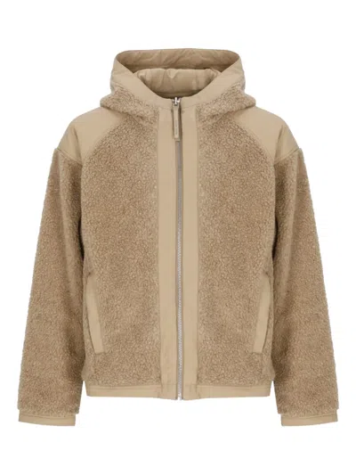 CANADA GOOSE ALBERNI HOODED REVERSIBLE FLEECE JACKET