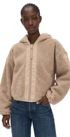 Canada Goose Alberni Reversible Bomber Jacket Desert Sand In Neutral