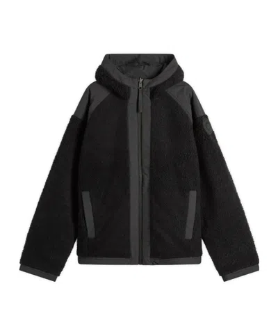 CANADA GOOSE ALBERNI REVERSIBLE FLEECE BOMBER JACKET