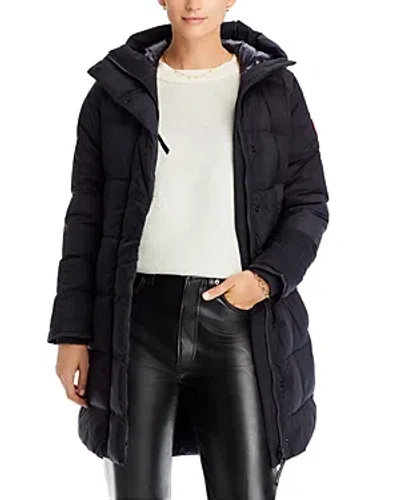 Canada Goose Alliston Down Coat In Black