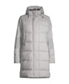 Canada Goose Alliston Hooded Down Jacket In Gray