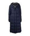 Canada Goose Alliston Hooded Puffer Coat In Black