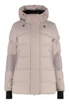 CANADA GOOSE CANADA GOOSE ALLISTON HOODED SHORT DOWN JACKET