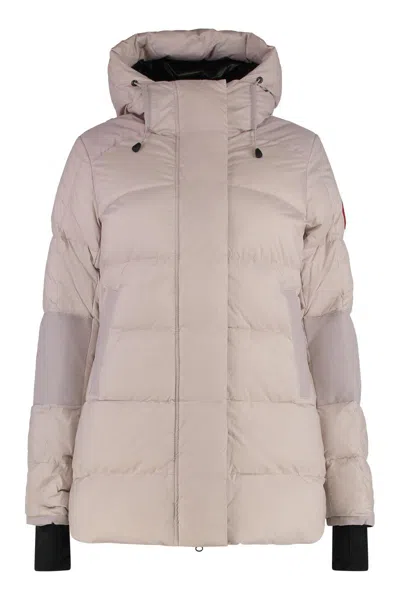 CANADA GOOSE CANADA GOOSE ALLISTON HOODED SHORT DOWN JACKET