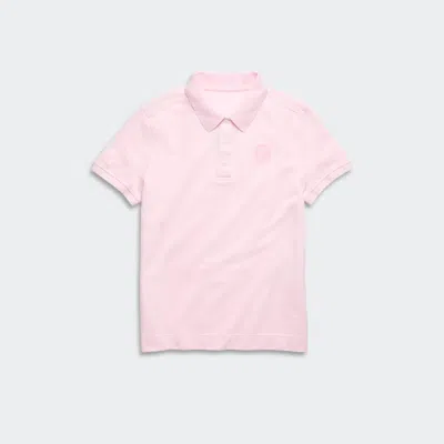 Canada Goose Short-sleeved Polo Shirt In Pink