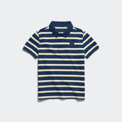 Canada Goose Almira Striped Polo In Oxford Navy Moncton Stripe