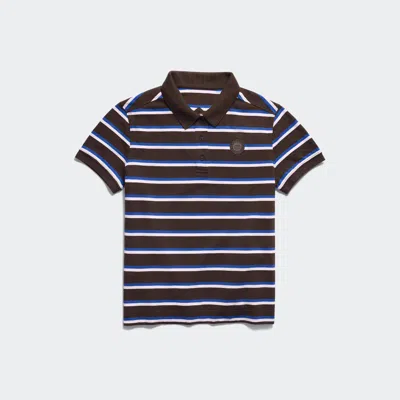 Canada Goose Almira Striped Polo In Terra Moncton Stripe