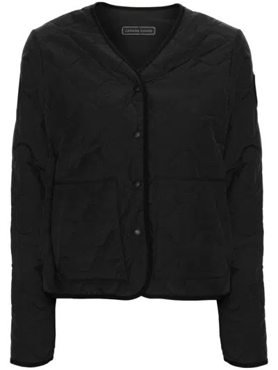 Canada Goose Quilted Annex Liner Jacket In Black